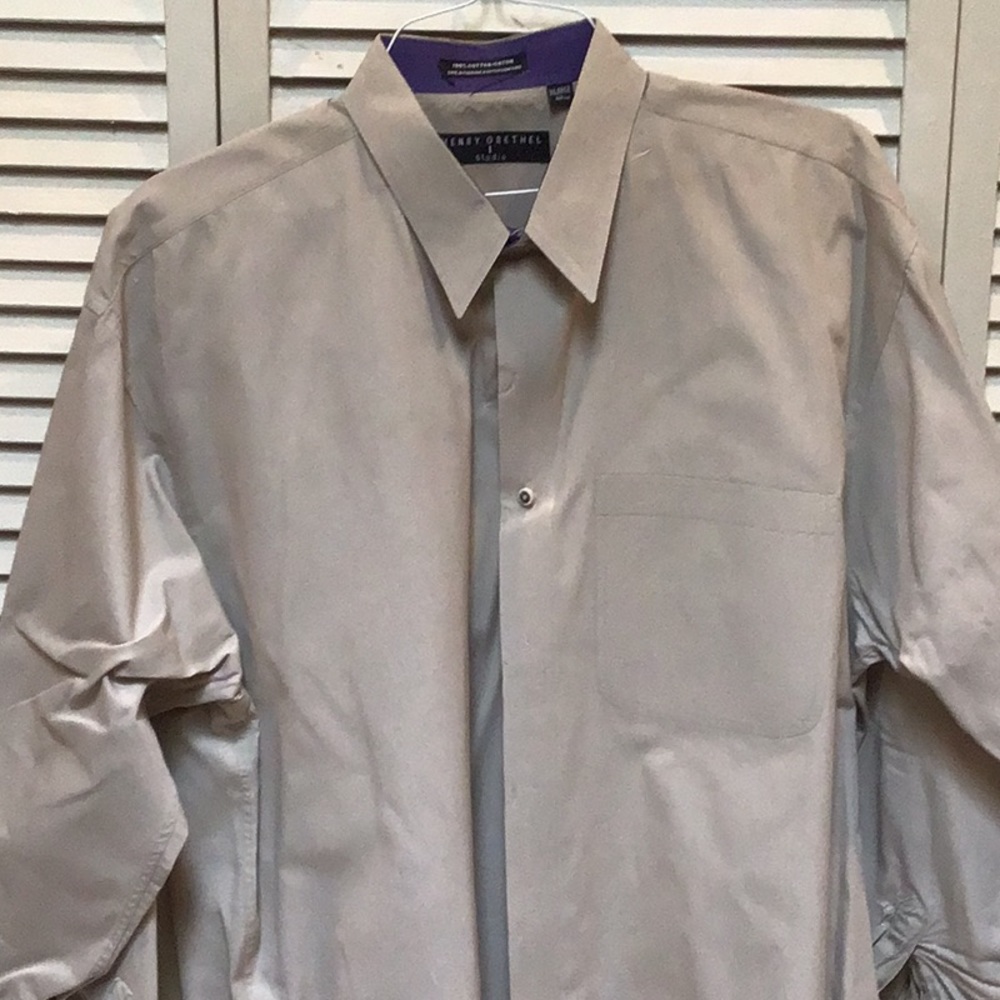 Henry Grethel long sleeve dress shirt